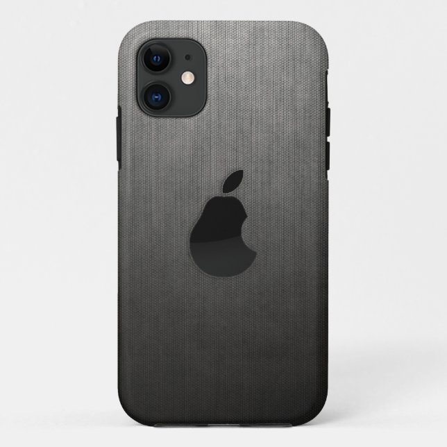 Pear Logo Custom iPhone 5 Case-Mate iPhone Case (Back)