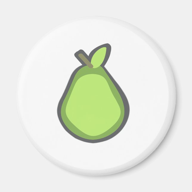 Pear Magnet (Front)