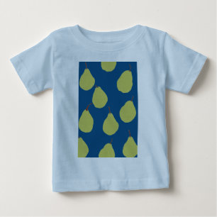 pear navy and green baby T-Shirt