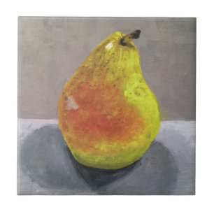 Pear Painting Tile