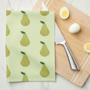 Pear Pattern Tea Towel