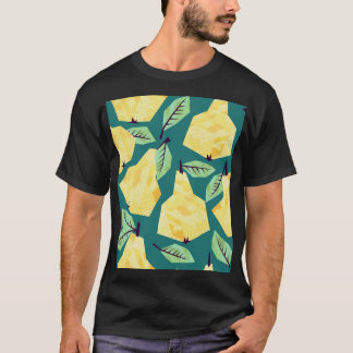 Pear Patterns: Watercolor Seamless Elegance T-Shirt