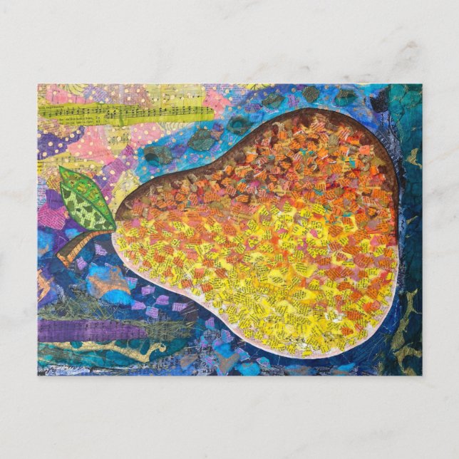 Pear Postcard (Front)
