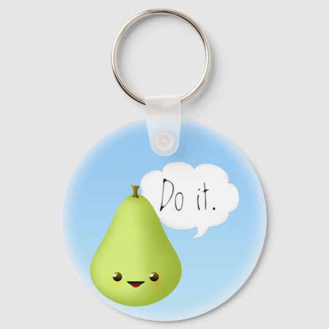 Pear Pressure Key Ring (Front)