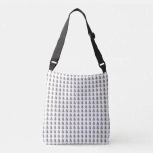 Pear Shaped Diamond Crossbody Bag