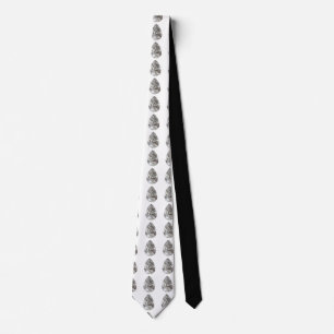Pear Shaped Diamond Tie