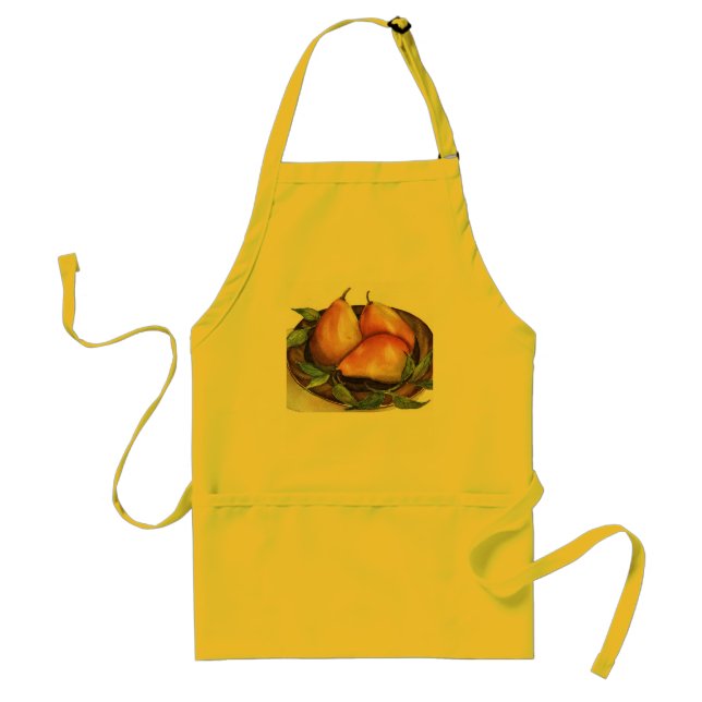 Pear Still Life Apron (Front)