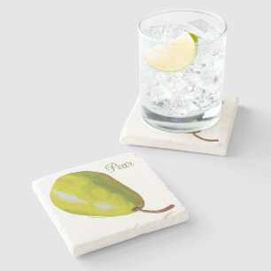 Pear Stone Coasters