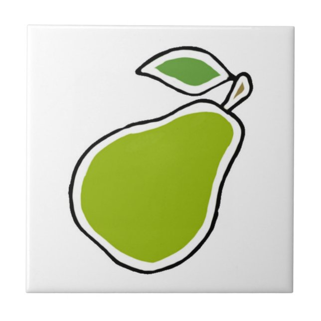 Pear Tile (Front)