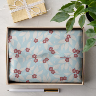 Pear Tree Holiday - Pear blossom - Cranberry Red Tissue Paper