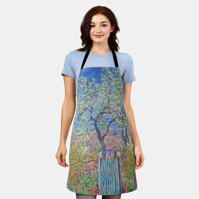 Pear Tree in Flower - Claude Monet Apron (Worn)