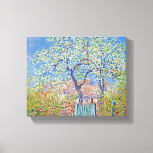Pear Tree in Flower - Claude Monet Canvas Print