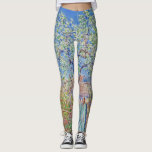 Pear Tree in Flower - Claude Monet Leggings<br><div class="desc">Pear Tree in Flower - Claude Monet</div>