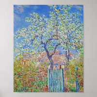 Pear Tree in Flower - Claude Monet