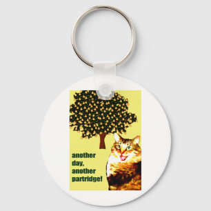 pear tree key ring