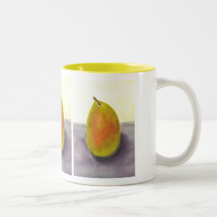 Pear Two-Tone Coffee Mug
