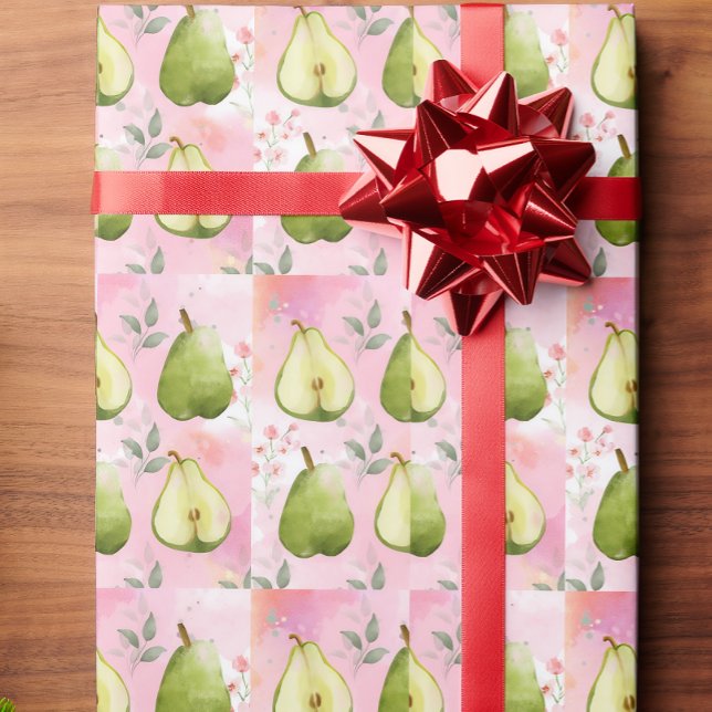 Pear  wrapping paper (Creator Uploaded)