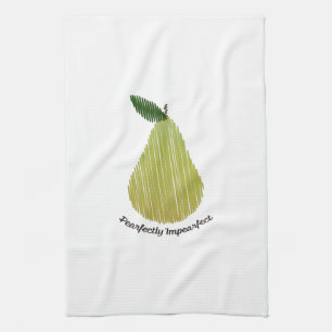 Pearfectly Impearfect Tea Towel