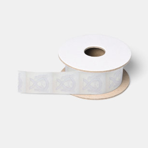 Pearl Awareness Ribbon Angel Ribbon Satin Ribbon