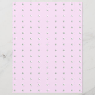 Pearl Beads Scrapbook Paper