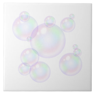 Pearl Bubble Bathroom Wall Art Ceramic Tile