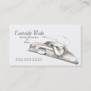 Pearl Card Stock Auto Business Cards
