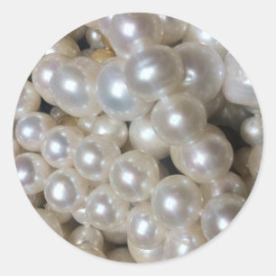 Pearl Classic Round Sticker