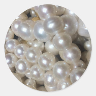 Pearl Classic Round Sticker