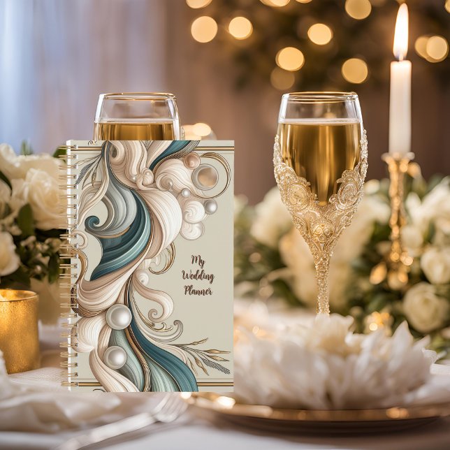 Pearl Coast Elegance Minimalistic Wedding Planner (Creator Uploaded)