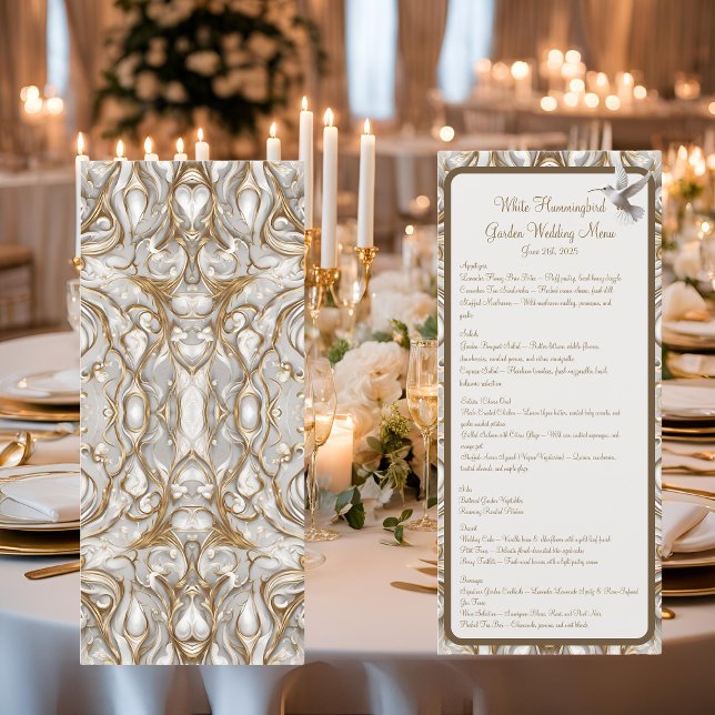 Pearl Coast Elegance Reception Menu (Creator Uploaded)