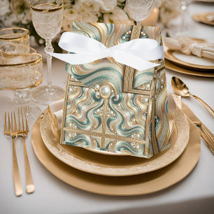Pearl Coast Elegance Waves Favour Box