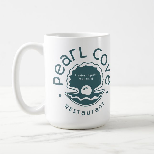 Pearl Cove Coffee Mug Green (Left)
