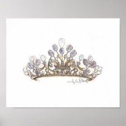 Pearl Crown by Heather French Henry Poster