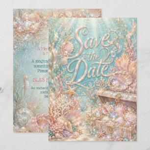 Pearl Current Mermaid Pool Party Birthday Save the