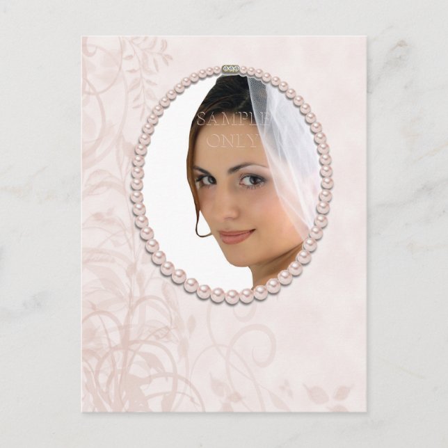 Pearl Frame Photo Postcard (Front)