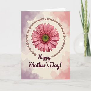 Pearl Framed Mothers Day Card