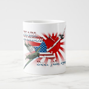 Pearl Habor December 7, 1941 Giant Coffee Mug
