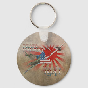 Pearl Habor December 7, 1941 Key Ring