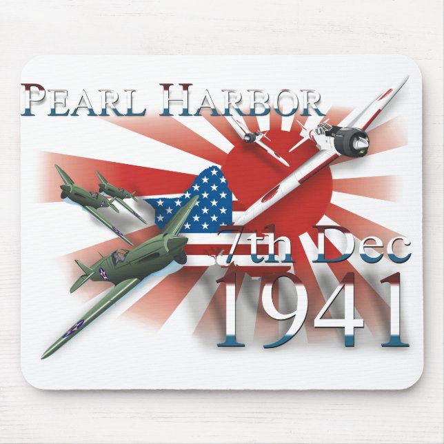 Pearl Habor December 7, 1941 Mouse Pad (Front)