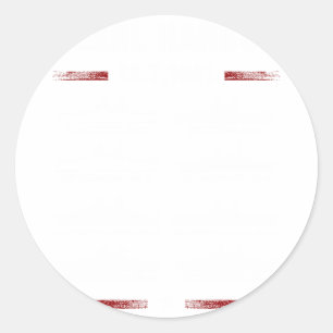 Pearl harbour battleship memorial day december 7th classic round sticker