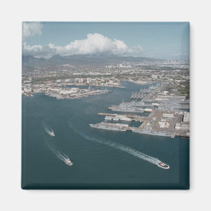 Pearl Harbour Hawaii Magnet