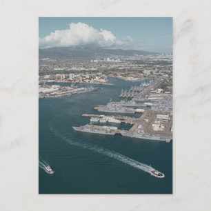 Pearl Harbour Hawaii Postcard