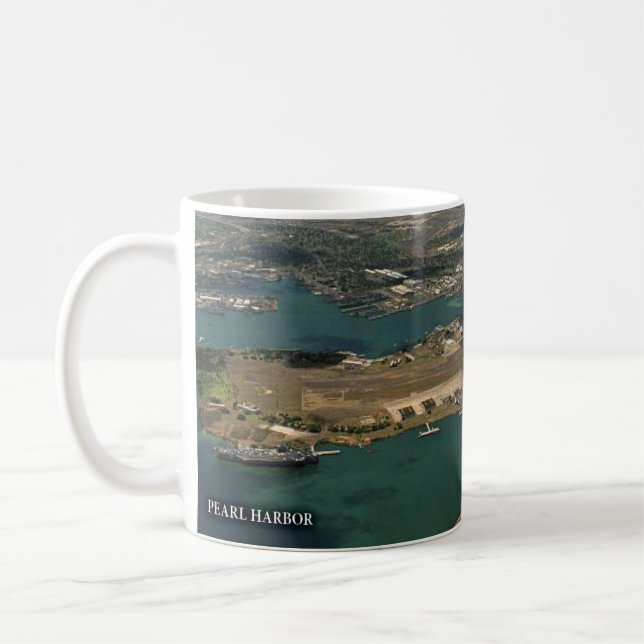 Pearl Harbour Historical Mug (Left)