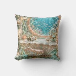 Pearl Lagoon Underwater Observatory Cushion