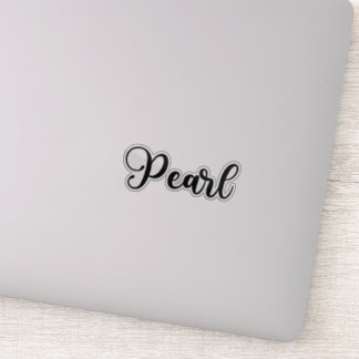 Pearl Name - Handwritten Calligraphy