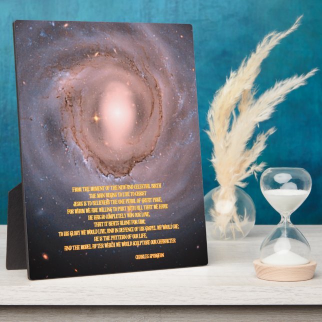 Pearl of Great Price Quote by Charles Spurgeon Plaque (Side)