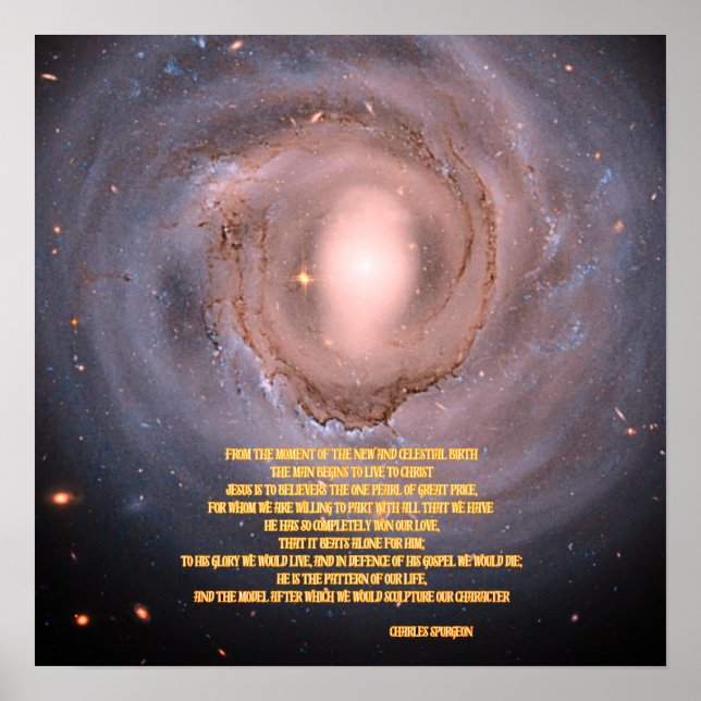 Pearl of Great Price Quote by Charles Spurgeon Poster (Front)