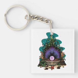 Pearl Of The Sea Key Ring