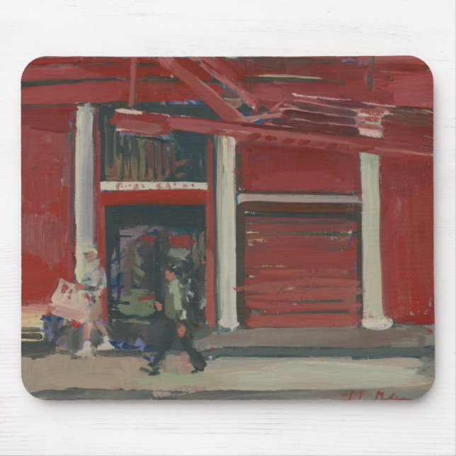 Pearl Paint shop Manhattan Mouse Pad (Front)