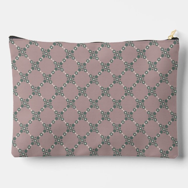 Pearl Pattern  Accessory Pouch (Back)